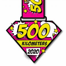 2020 500 KM challenge  Medal Image